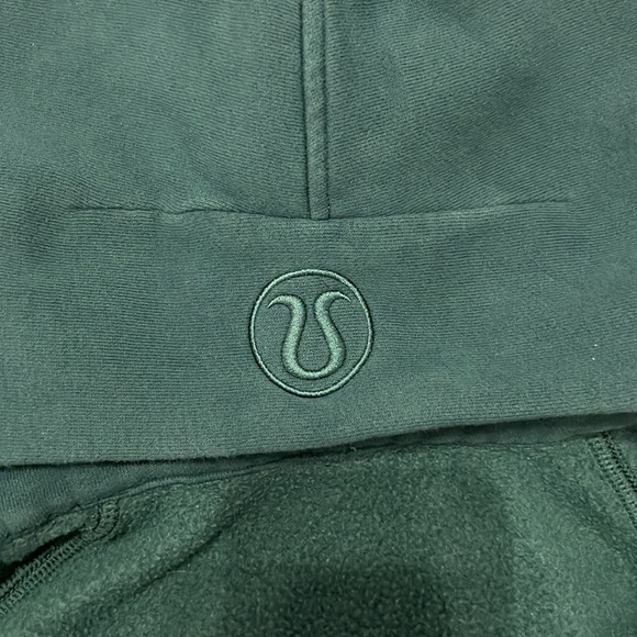 Lululemon Scuba Half Zip Hoodie color Storm Teal size xs/s - Picture 2 of 3